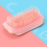 ▧ Scalp Message Comb Anti-tangling Hair Loss Cleaning Brush Anti-static Bath Hair Comb Eco-friendly Hairbrush Home Salon