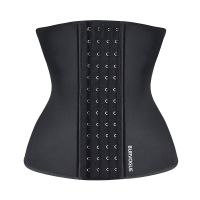 Burvogue Waist Trainer Corset for Weight Loss Women Latex Corset Body Shaper Tummy Waist Cincher Slimming Shaper Belt Shapewear