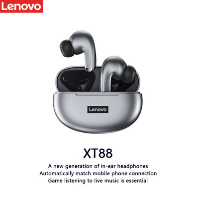 Lenovo&nbsp;XT88&nbsp;ใหม่&nbsp;หูฟังบลูทูธไร้สาย&nbsp;แบบครึ่งนิ้ว&nbsp;ขนาดเล็ก&nbsp;ใช้งานได้นาน&nbsp;สําหรับเล่นกีฬา&nbsp;วิ่ง