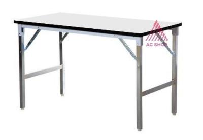 โต๊ะประชุม โต๊ะพับ 60x120x75 ซม. โต๊ะหน้าไม้ โต๊ะอเนกประสงค์ โต๊ะพับอเนกประสงค์ โต๊ะสำนักงาน โต๊ะจัดปาร์ตี้ ac ac99.