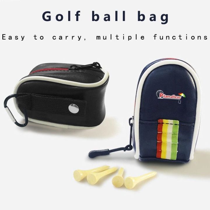 mini-golf-small-ball-bag-storage-bag-waist-mounted-portable-double-ball-bag-golf-bag-outdoor-sports-accessories-with-ball-nails
