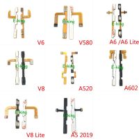 สําหรับ ZTE Blade A602 A6 A510 A520 A5 2019 V580 V6 V8 Lite Power On Off Volume Up Down Switch ปุ่มด้านข้าง Key Flex Cable