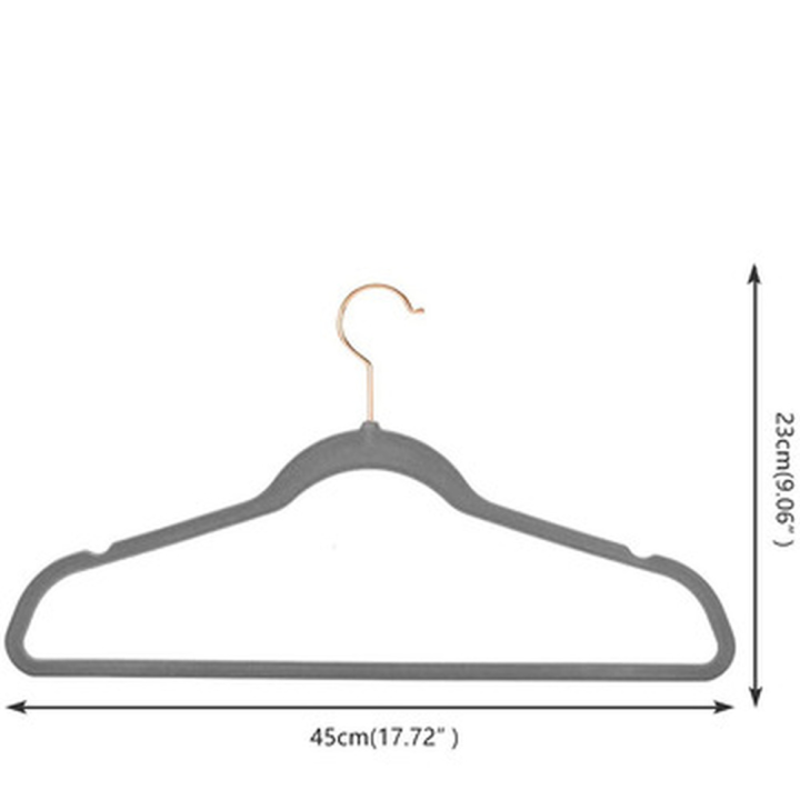 20pcs-non-slip-velvet-hangers-closet-organizer-360-degree-swivel-golden-hook-wardrobe-drying-rack-multifunction-windproof-hanger