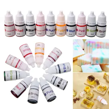  Soap Dye Soap Making Set - 10 Liquid Colors for Soap