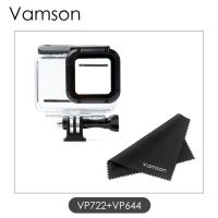 Vamson เคสดำน้ำสำหรับหนึ่ง Rs 4K กระเป๋ากล้องกันน้ำป้องกันการดำน้ำ60เมตรพร้อมที่ยึดสำหรับอุปกรณ์เสริม