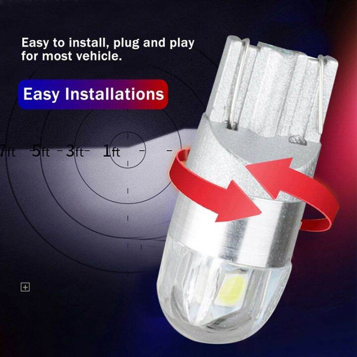 10pcs-6000k-canbus-t10-168-194-w5w-dome-license-side-marker-led-light-bulb-white