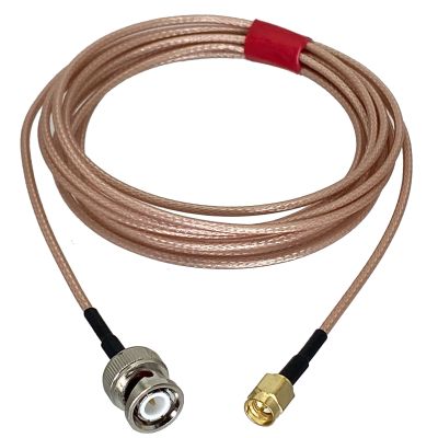 RG316 Cable BNC Male Plug to SMA Male Plug Crimp Connector Wire Terminal RF Jumper Pigtails Straight 6inch~10M Electrical Connectors