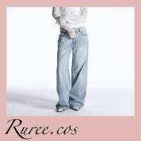 [พร้อมส่ง/ของแท้] Insilence - Low Waist Wide Jeans