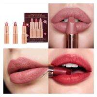 ชุดลิปมินิ 3แท่ง Charlotte tilbury iconic mini lip wardrobe เนื้อแมทนุ่ม ติดทนดีปากไม่แห้ง สีสวยรับรองชอบมากค่ะ