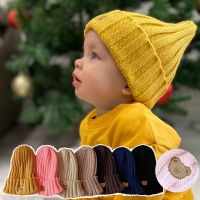 【YD】 Korean New Cartoon Embroidery Baby Hat Soft Warm Kids Boys Cap Beanie Knitted Children Caps Hats Bonnet gorras