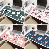 Snoopy mouse pad super large writing desk pad snop computer keyboard pad cute home waterproof slip