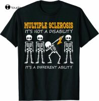 Multiple Sclerosis Its A Different Ability Dabbing Skeleton Tshirt Hot