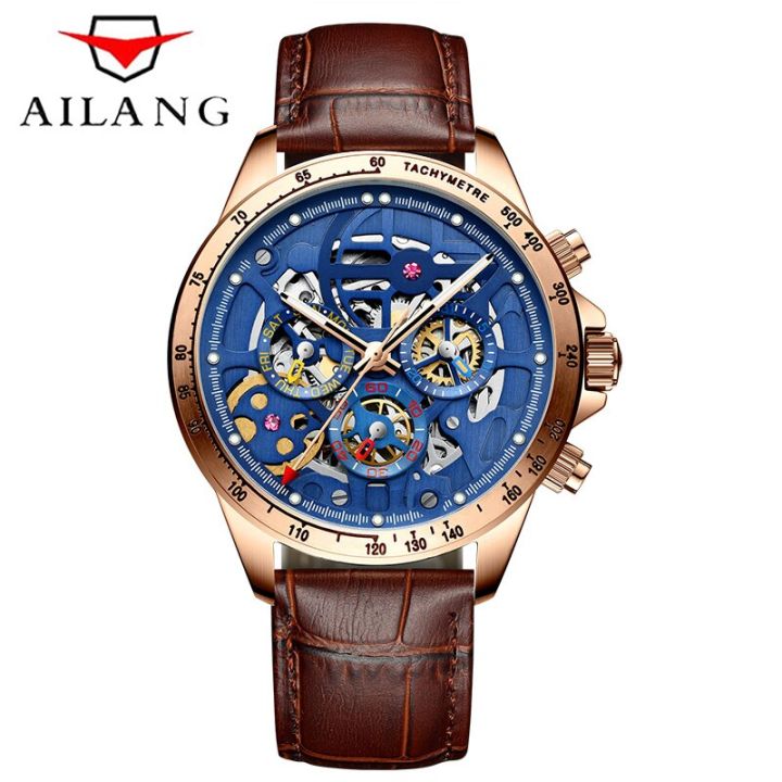 ailang-กันน้ำแนวธุรกิจของผู้ชาย-8827a-นาฬิกาหนังแท้60-sencond-พอยเตอร์สัปดาห์ปฏิทินกลไกอัตโนมัติเรืองแสง
