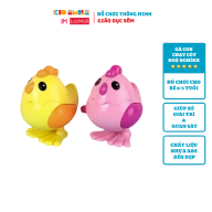 Đồ chơi con gà chạy cót chất liệu nhựa ABS ngộ nghĩnh, đáng yêu cho trẻ từ 6 tháng tuổi trở lên thumbnail