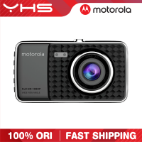 Motorola Mdc400กล้องติดรถยนต์ DVR Dash Cam สีดำ Full HD (1080P) พร้อมการตรวจจับและบันทึกการชนอัตโนมัติ