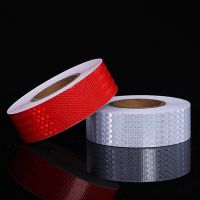 5cmx3m Reflective Tape Sticker Diamond Grade Adhesive Safety Mark Warning Tape Strip Bike Automobiles Motorcycle Car Accessories Adhesives Tape