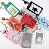 【hot sale】 ◑ B11 New Cartoon Bank Credit Card Holder Bus ID Cards Holders Women Men Fashion Card Bags Keychain Cute Cartoon Card Case Key Chain