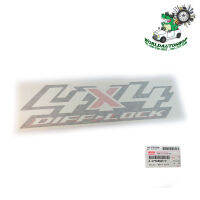 sticker 4x4 diff lock ติด isuzu d-max 2020 + อีซูซุ ดีแม็ก 1 ชิ้น (ติดได้ทั้งซ้ายและขวา) ดำ 2-4ประตู มีบริการเก็บเงินปลายทาง