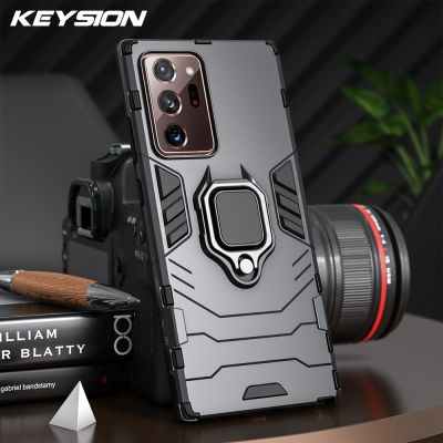 【YF】❏☑  KEYSION Shockproof for Note 20 Ultra 10 Back Cover S22 5G S21 S20  S10