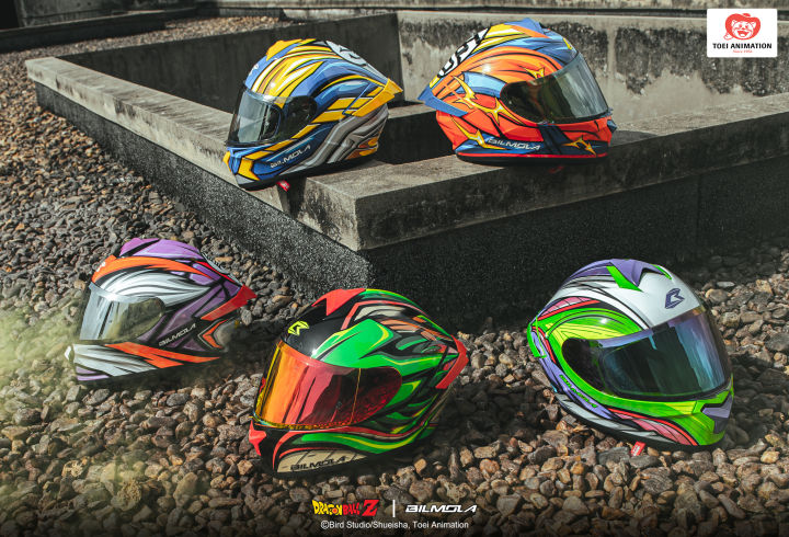 bilmola-helmet-dragonball-z-ลาย-special-limited-edition-หมวกกันน็อกรุ่นพิเศษ-ผลิตแค่-8888-ใบเท่านั้น