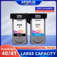 APAPLIK PG40 PG 40 CL41 Ink Cartridge For Canon PG-40 CL-41 For Canon Pixma Ip1600 Ip1700 Ip1880 Ip2200 Ip2580 MP170 MP180