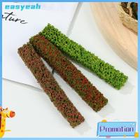 EASYEAH 3pcs/set DIY โต๊ะทราย เค้าโครงอาคาร Wargame ทิวทัศน์ กลุ่มดอกไม้ ตกแต่งสวนขนาดเล็ก กระจุกหญ้า