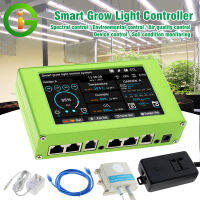 Grow Controller อุณหภูมิในตัว ความชื้น ตัวจับเวลา เซ็นเซอร์ภายนอก 2 in 1 (อุณหภูมิ, ความชื้น) การควบคุมตารางเวลาพระอาทิตย์ขึ้นและตก