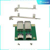 Shiwaki SAS SFF-8088 SAS36P อะแดปเตอร์ SFF-8087ในอุปกรณ์เสริมคอมพิวเตอร์โครง PCI