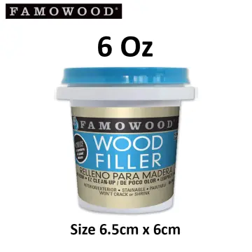 Plastic Wood Latex Wood Filler, 6 oz, White