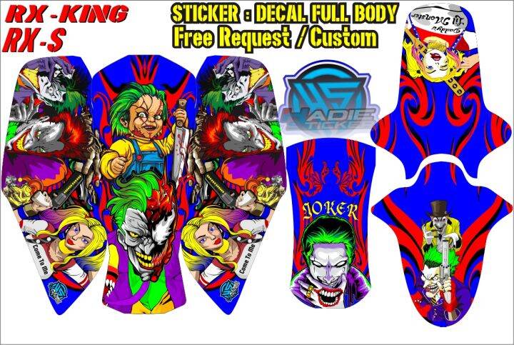 Sticker Decal RX-KING/RX SPESIAL | Lazada Indonesia