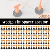 100Pcs/Set Alignment Tile Leveling Wedges Tile Spacers System Flat Ceramic Leveler for Floor Wall Construction Tools Locator