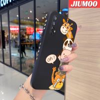 JIUMOO เคสสำหรับ Realme 7 4G Realme Narzo 20 Pro ดีไซน์ใหม่ตุ๊กตาการ์ตูนน่ารักเคสมือถือนิ่มบางลายขอบสี่เหลี่ยมด้านข้างเคสซิลิโคนเคสนิ่มเคสป้องกันการกระแทก