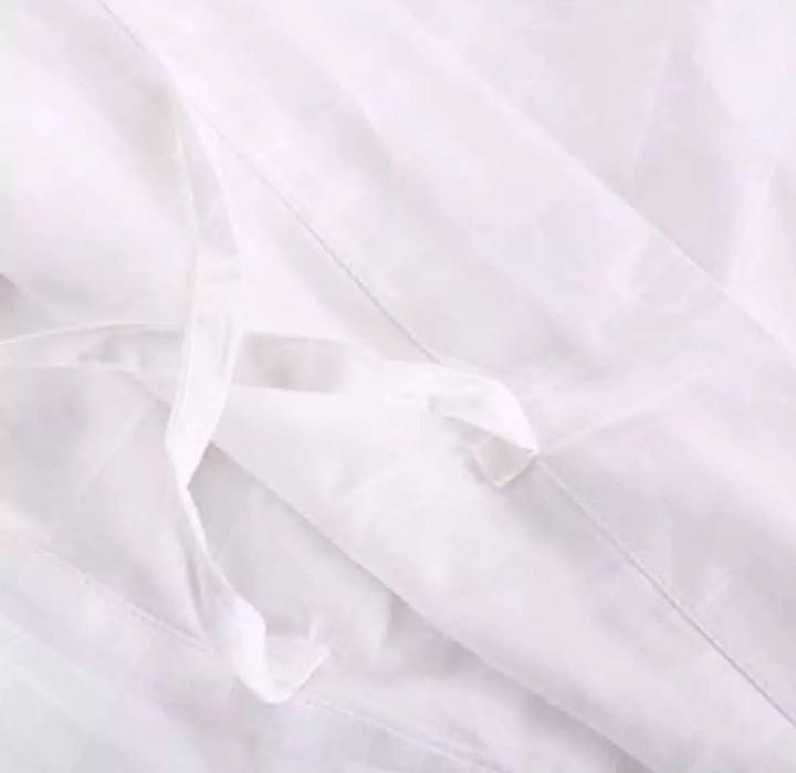 loki-ปลอกผ้านวม-สีขาว-ทอซาทีน-220-เส้น-ผ้าปูที่นอนโรงเเรม