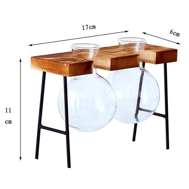 glass-bottle-vase-hydroponic-plant-transparent-vase-wooden-frame-coffee-shop-room-decor-table-desk-decoration-vase-terrarium