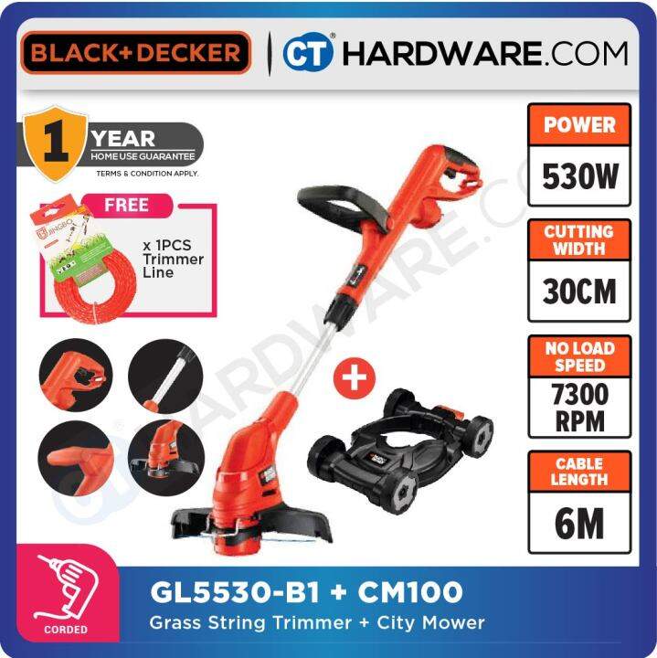 Black & Decker Gl5530 String Trimmer (type 1-as) Spare Parts