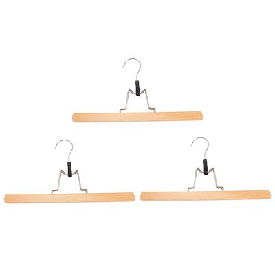 Natural Wood Pants Rack Drying Rack Anti-Skid Storage Rack 30 x 16 Cm