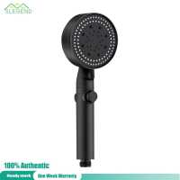 Five-gear Large Panel Shower Head High Pressure Jetting Shower Head Water Saving One-key Stop for Home Bathroom Accessories