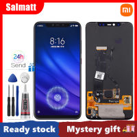 Salmatt จอแสดงผลโอแอลอีดีสำหรับนักสำรวจ Mi8 Xiaomi Mi 8 Pro ชุดหน้าจอสัมผัส LCD ประกอบดิจิไทเซอร์สำหรับ Xiaomi Mi8 Pro Mi8 Explorer Edition Lcd