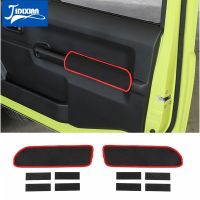 JIDIXIAN Neoprene รถประตู Armrest Handle Pad สำหรับ Suzuki Jimny 2019 2020 2021 2022รถอุปกรณ์เสริม