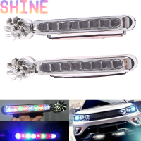 Shine 2pcs WIND Power 8 LED รถ Daytime วิ่งแสงหมอกโคมไฟรถขับรถ Day LIGHT