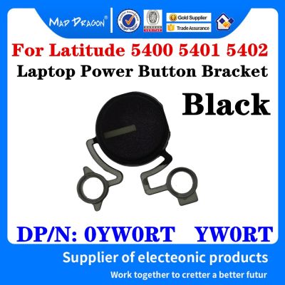 brand new New Original 0YW0RT YW0RT For Dell Latitude 5400 5401 5402 E5400 E5401 E5402 Laptop Power Button Power Button Bracket Black