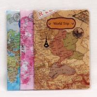 Travel Accessories Passport Cover for Men Women Passport Holder Case Cover Map Printed Russia Travel Document Cover Case Card Holders