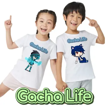 Game Gacha Life T-shirt Men's Women's Summer Casual Short-sleeved