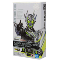 s h figuarts kamen rider มาสไรเดอร์ Zero one Metal Cluster hopper สินค้ามือ2 ขาไม่หลวม ข้อต่อแน่น Japan Lot พร้อมกล่องน้ำตาล