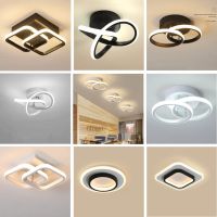 ZZOOI LED Ceiling Lights for Living Room Modern Bedroom Aisle Hallway Decoration Lamp Indoor Lighting Fixture Ornament