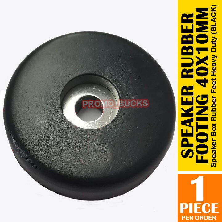 Speaker Rubber Footing 40X10MM Speaker Box Rubber Feet Black Heavy Duty