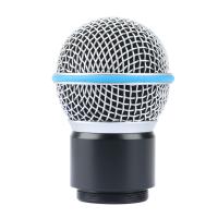 Replacement Wireless Handheld Microphone Grille Capsule Head for BETA58 SM58 PG24 Wireless Microphone