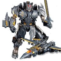 BMB Transformationตุ๊กตาขยับแขนขาได้ของเล่นMegotran TF5ภาพยนตร์The Last Knight Galvatron Voyager MP36เครื่องบินจำลองโลหะผสมหุ่นยนต์ของเล่น