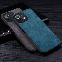 เคสโทรศัพท์หนัง PU เกรดพรีเมี่ยมสำหรับ Xiaomi Mi 11 Lite Pro Ultra 5G NE ที่ครอบสำหรับ Xiaomi สีทึบทนทานต่อรอยขีดข่วนเคส11T Pro