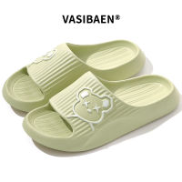 VASIBAEN รองเท้าแตะรองเท้าแตะสวมใส่สบายนุ่มสำหรับผู้ชาย,รองเท้าแตะกันลื่นสำหรับใส่ในบ้านในร่ม